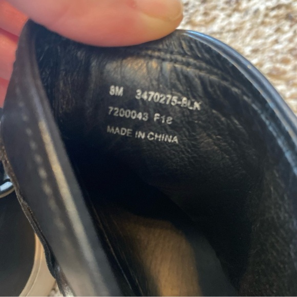 Frye Lena Harness Bootie Black Leather Size 8 - Picture 5 of 8